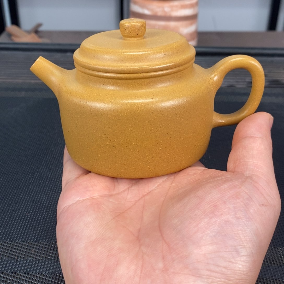 茶壶紫砂黄金段德中容量220毫升