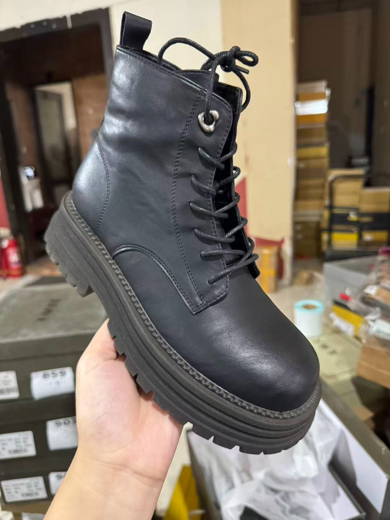 907 新款休闲短靴34310-851