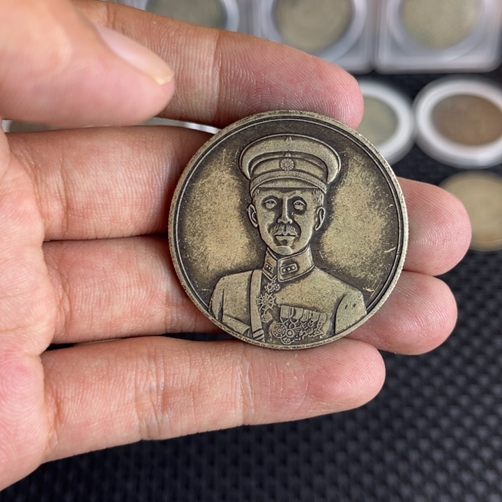金属大头龙洋船洋工艺品