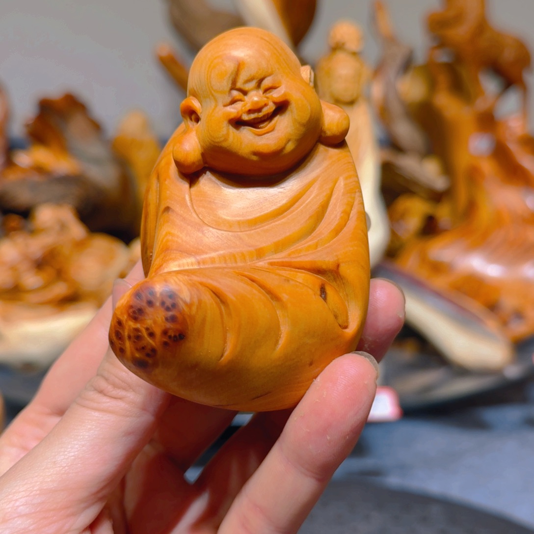 柏木（崖柏）崖柏手把件摆件