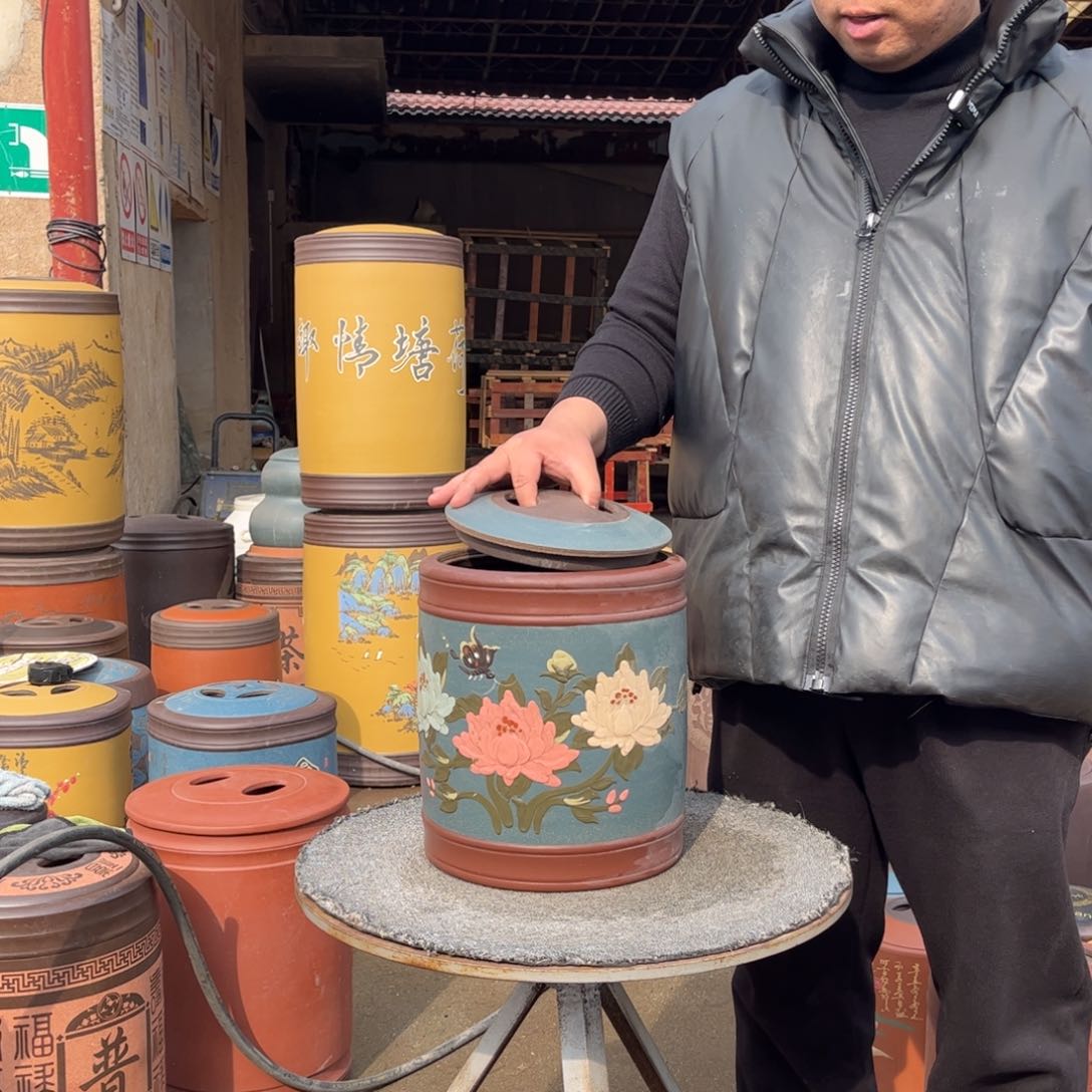 紫砂茶叶罐茶叶罐