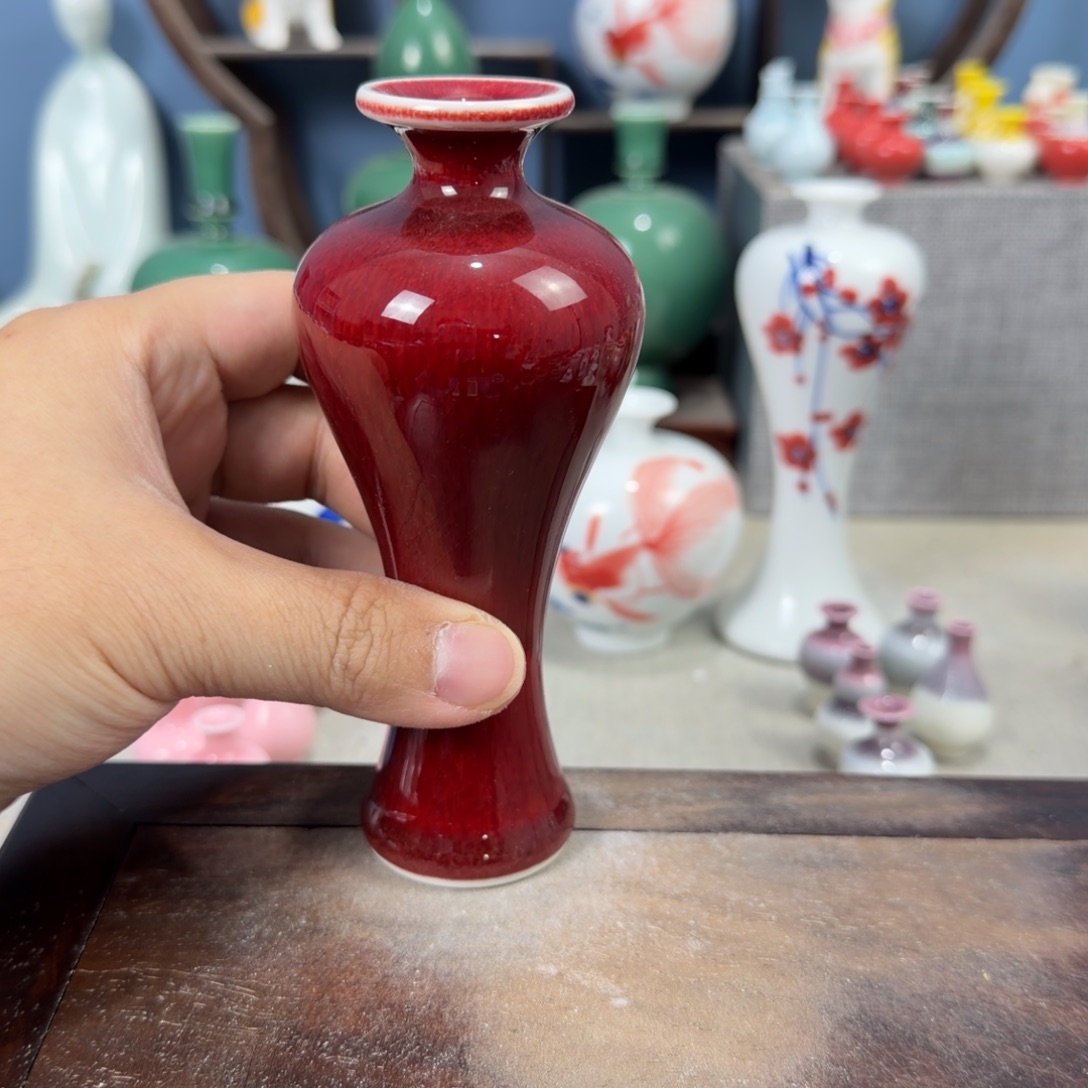 陶瓷手工小花器摆件