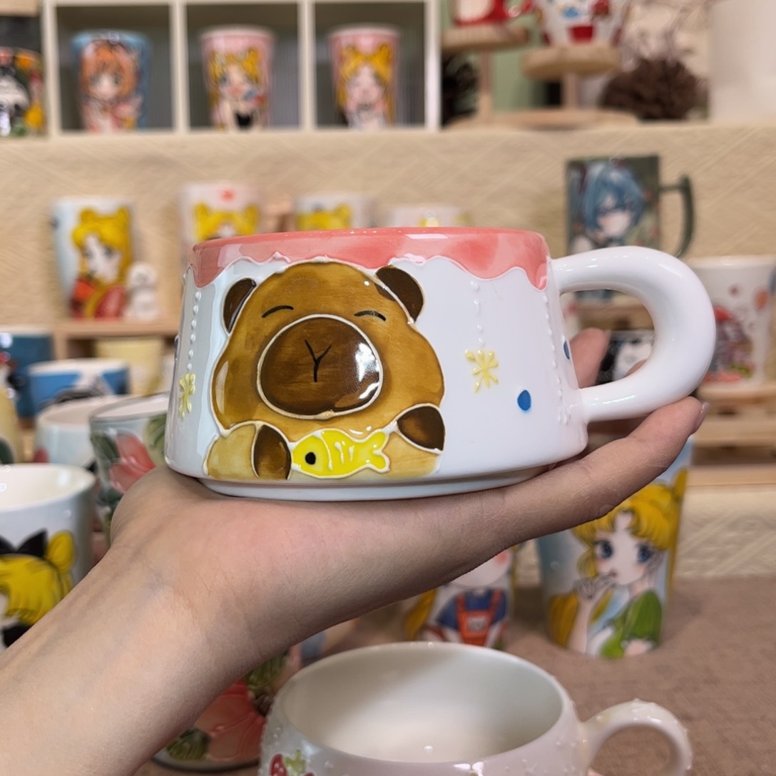 杯子景德镇陶瓷马克杯