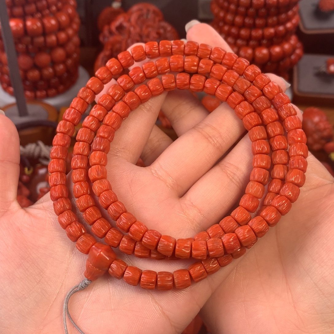 南红玛瑙天然川料瓦西百香籽多圈未镶嵌皆**回