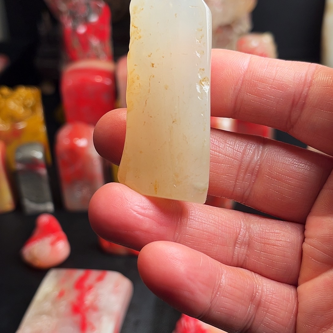 昌化石其他昌化精品玻璃冻原石