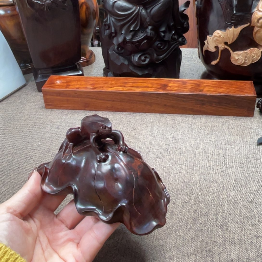 檀香紫檀（小叶紫檀）呱呱来财