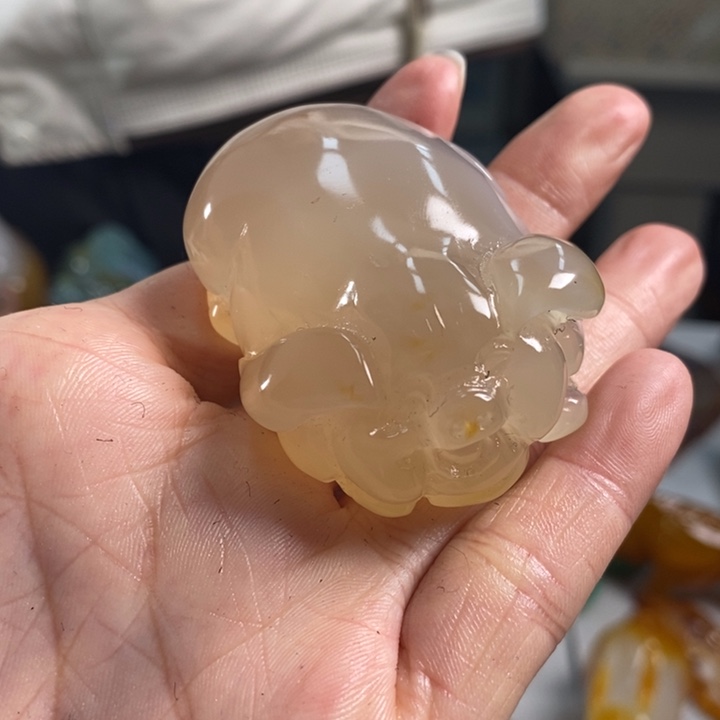 玛瑙/玉髓吊坠(不含链)未镶嵌