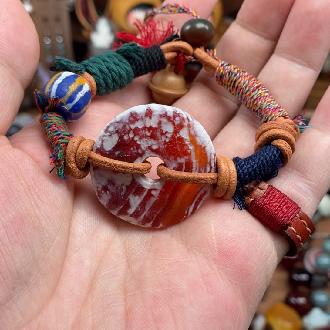 玛瑙/玉髓未镶嵌手链