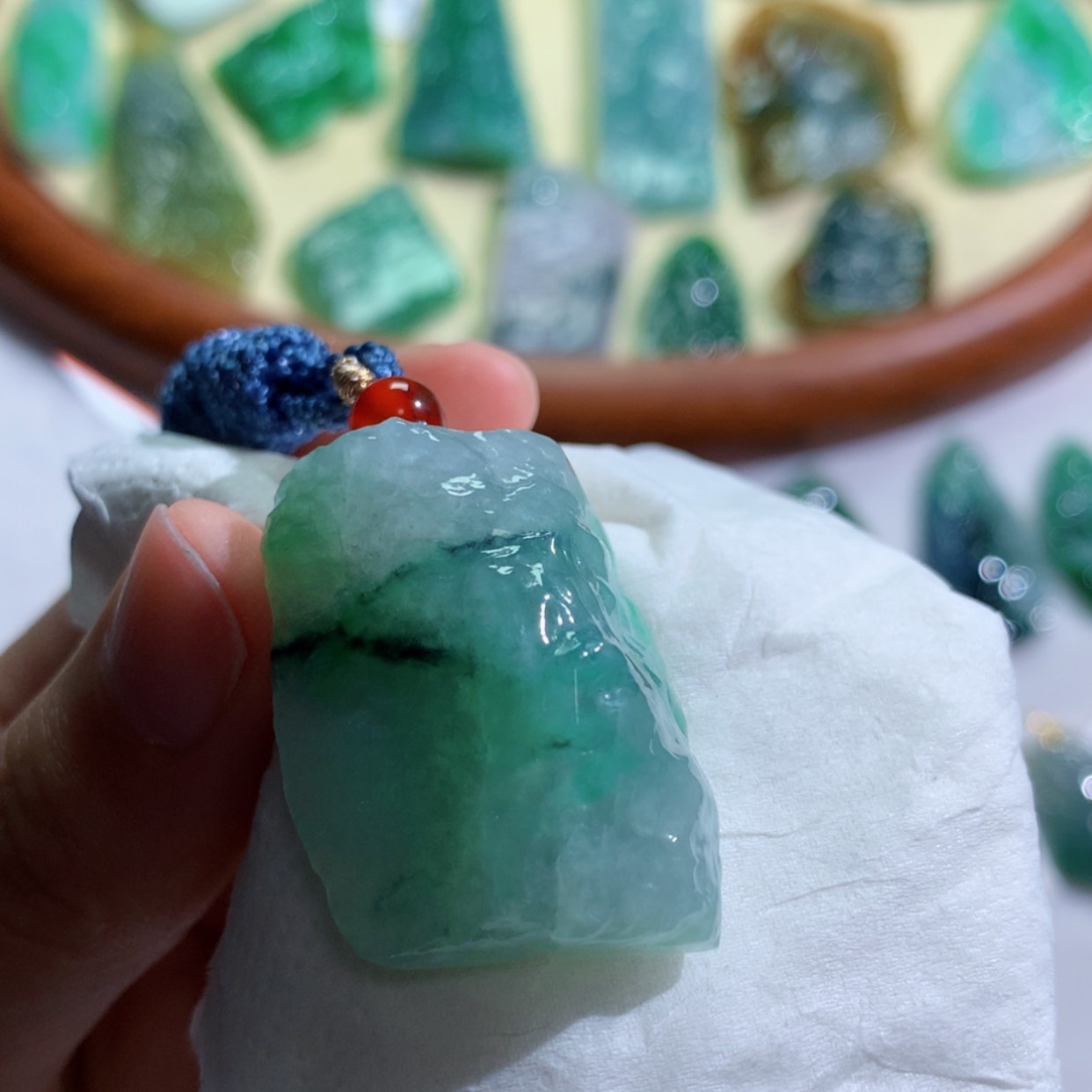 【闪购商品】翡翠吊坠(不含链)未镶嵌 4573