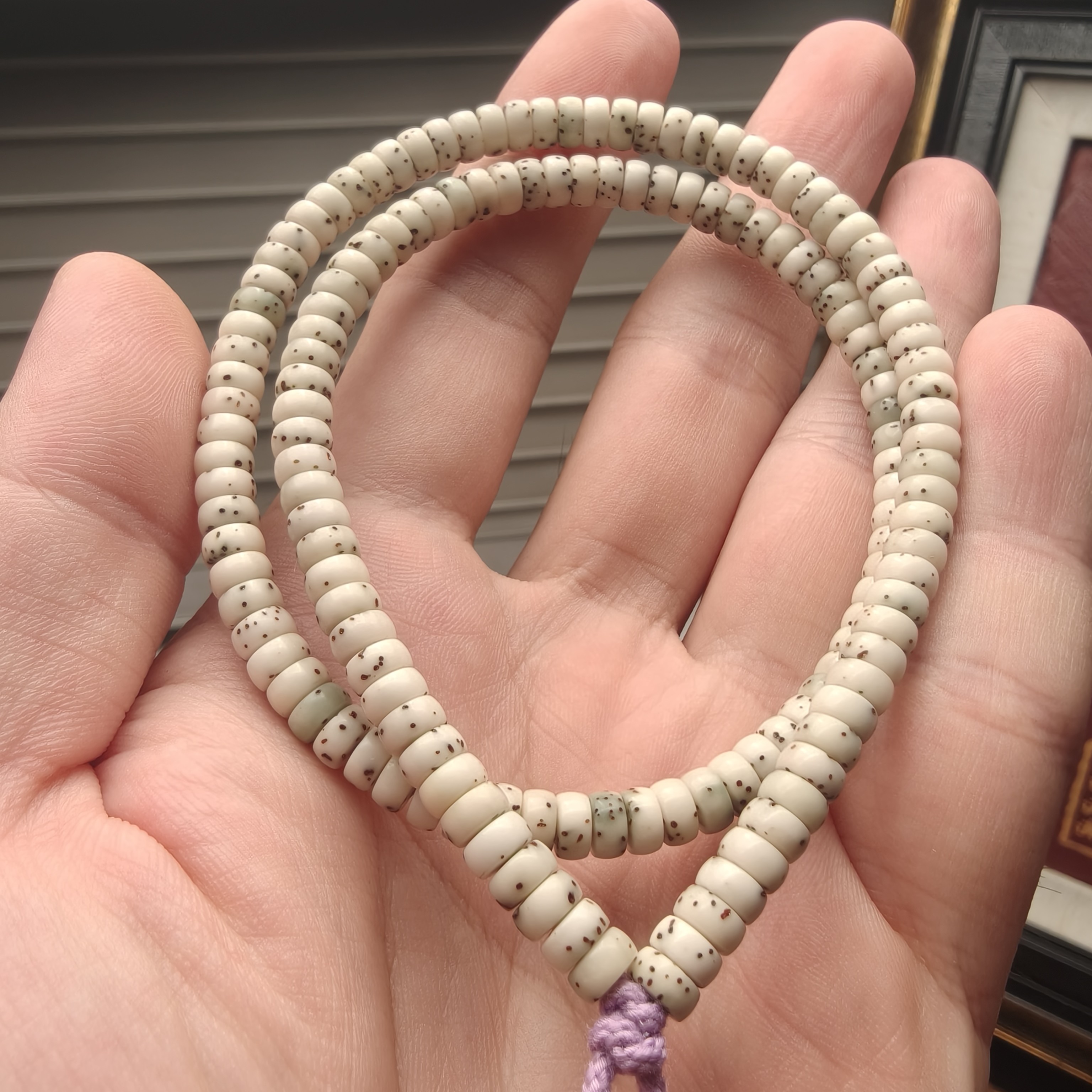 星月菩提6*3药片半玉化料