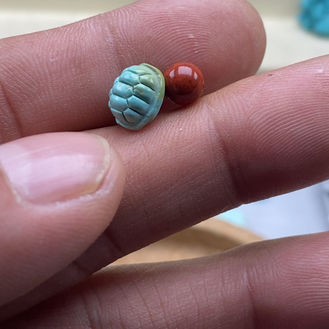 小***7南红玛瑙未镶嵌珠宝半成品