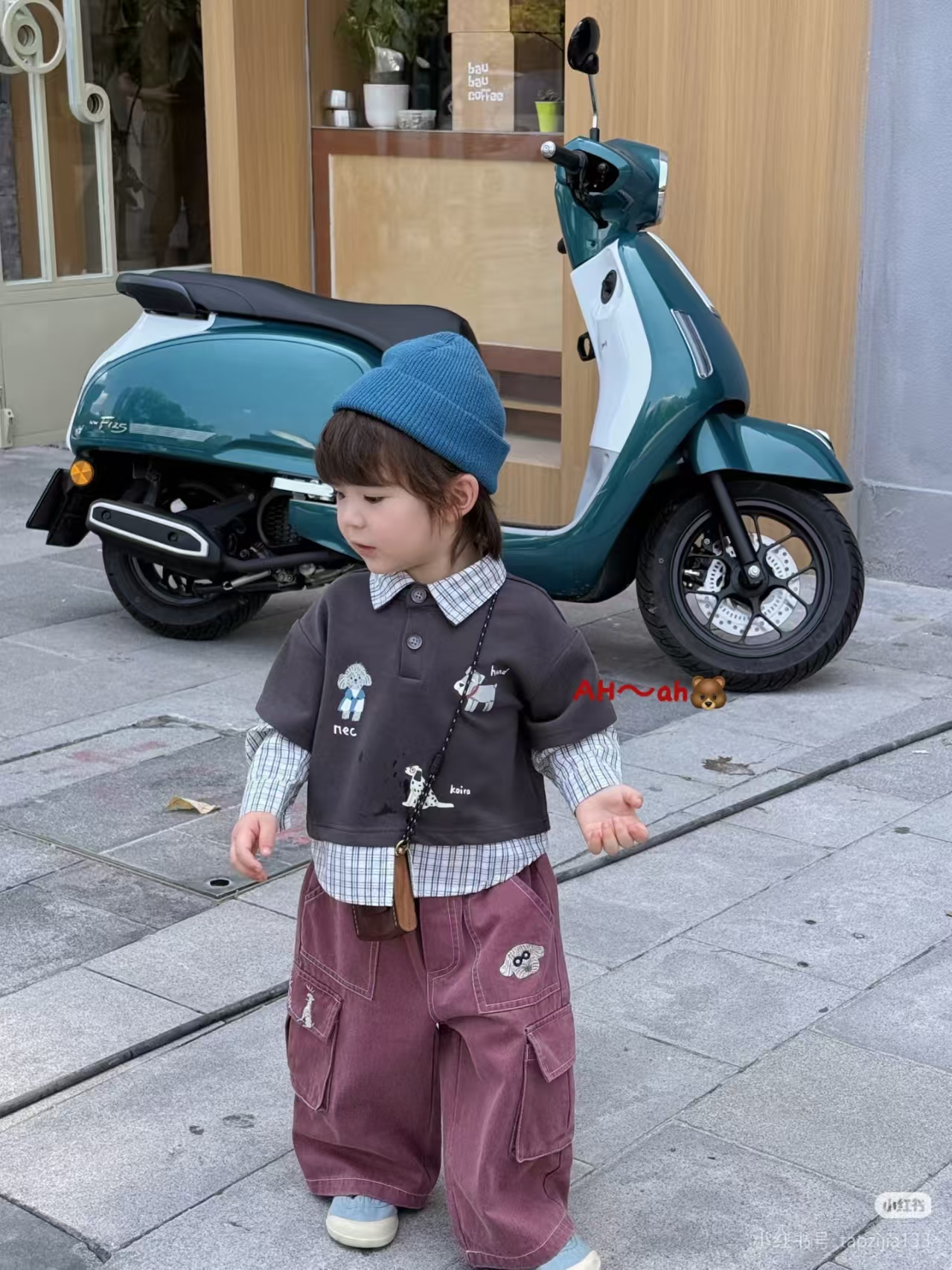 冬季男常规款休闲风冬季格子套装印花冬款