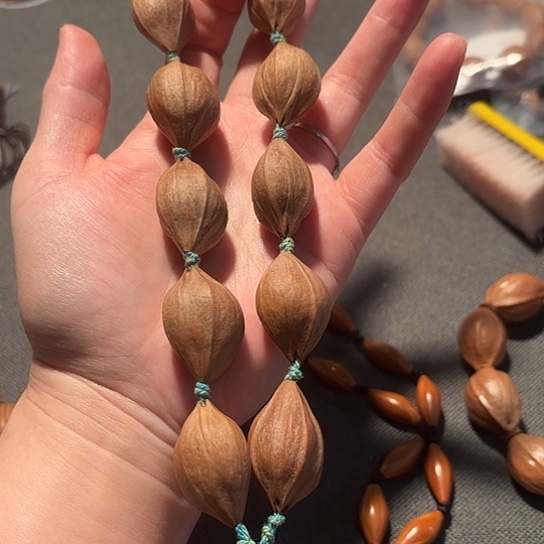 橄榄核手串/手链2.1四花手持
