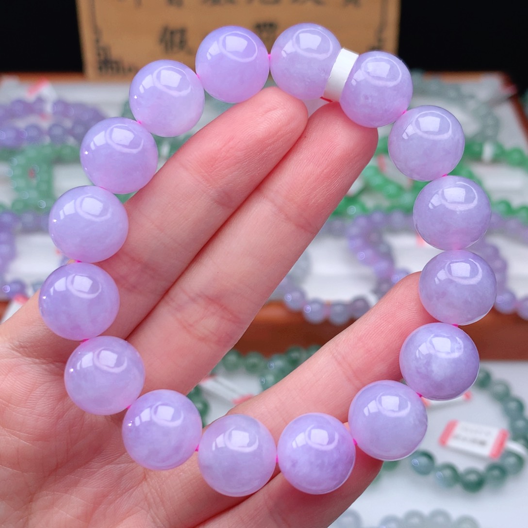 翡翠手链未镶嵌翡翠13mm