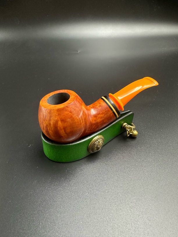 手工空腔大气室苹果石楠木烟斗