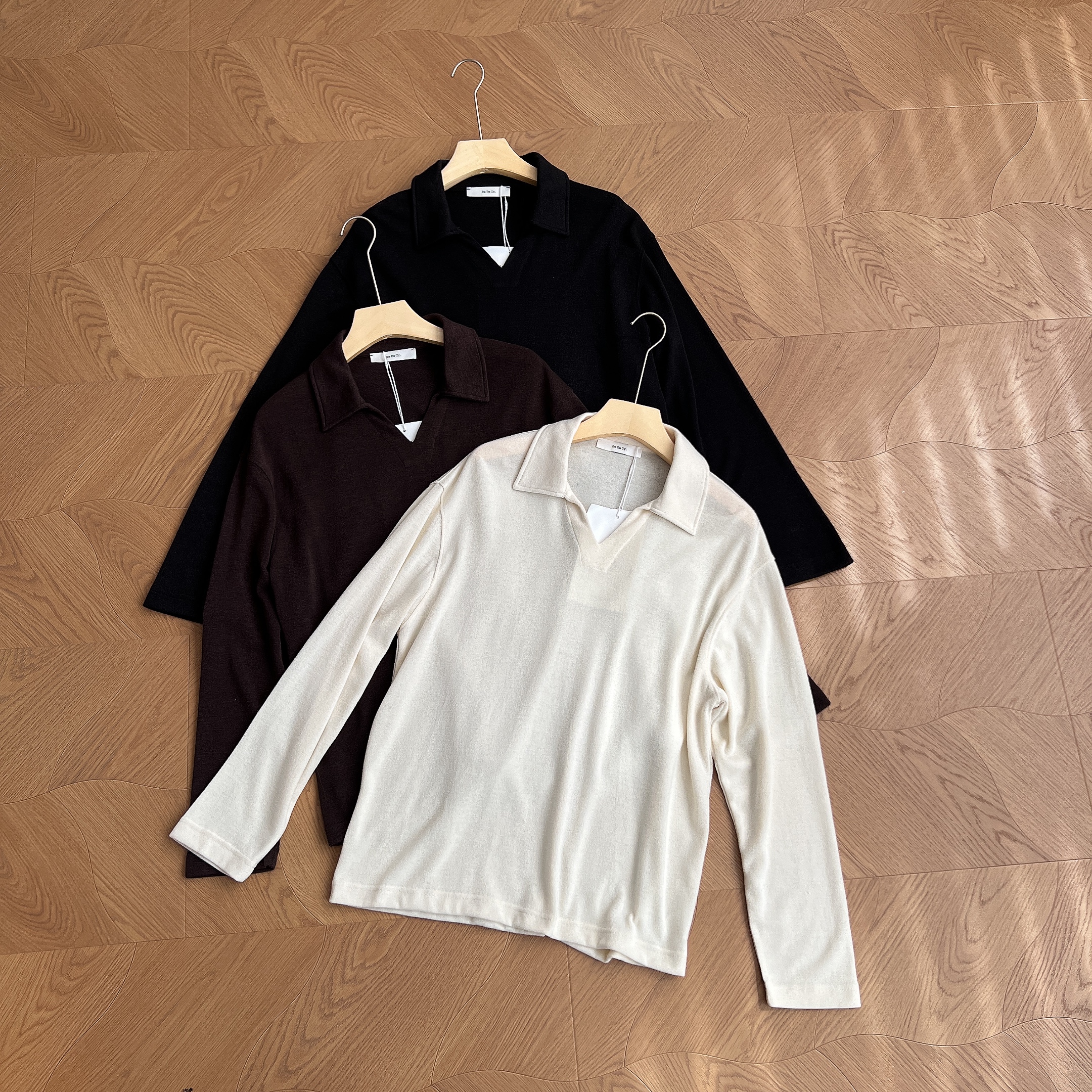 【休闲老钱】V领长袖针织打底衫老钱风百搭长袖毛衣男士时尚帅气潮