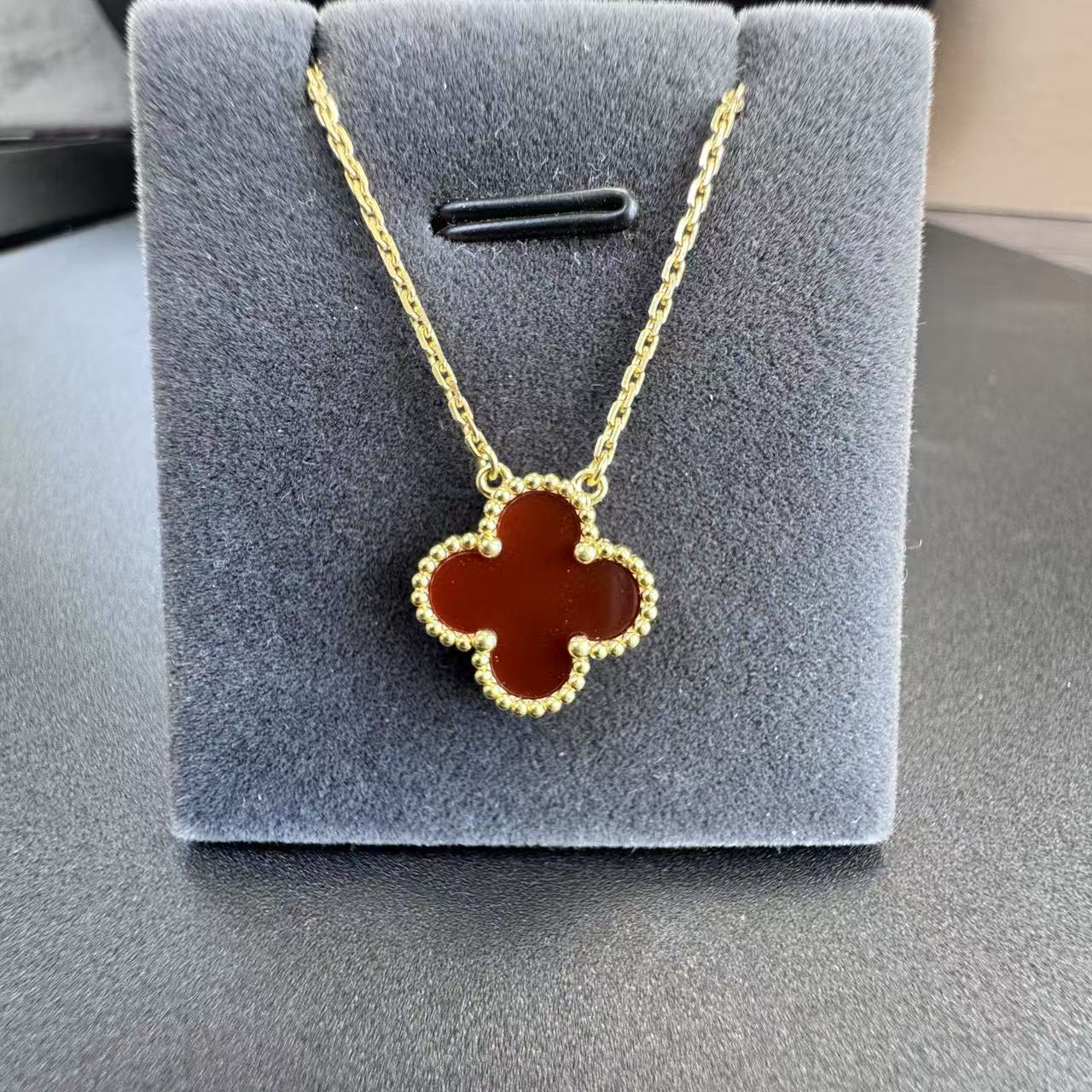 【金钻甄选珠宝】18k金红色k黄项链精工重金