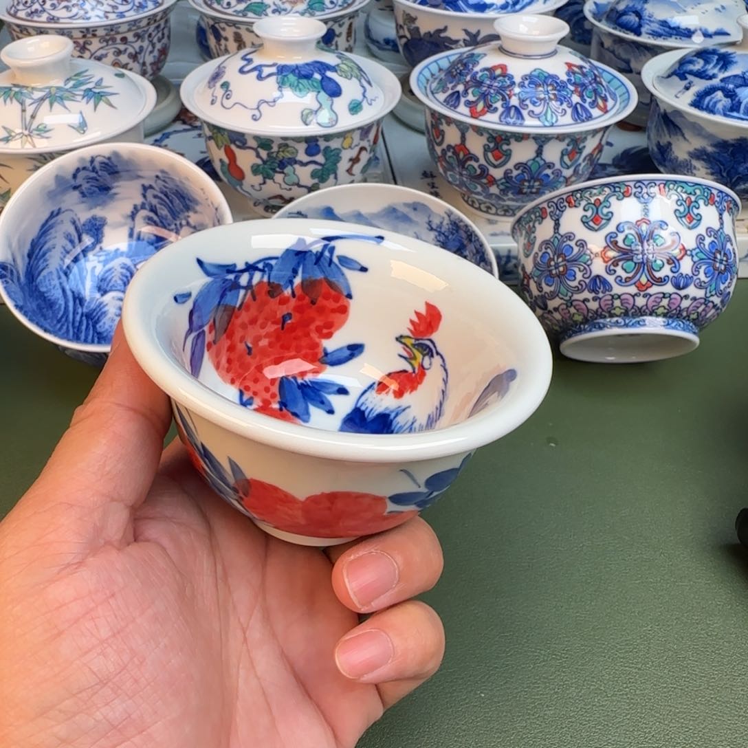 纯手工纯手绘茶具79