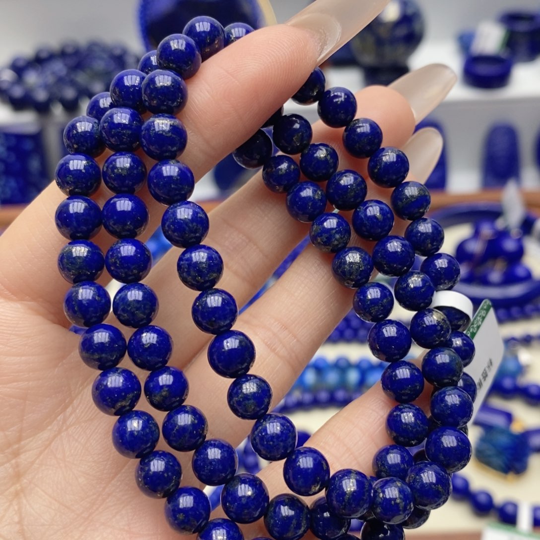 青金石未镶嵌手链6➕