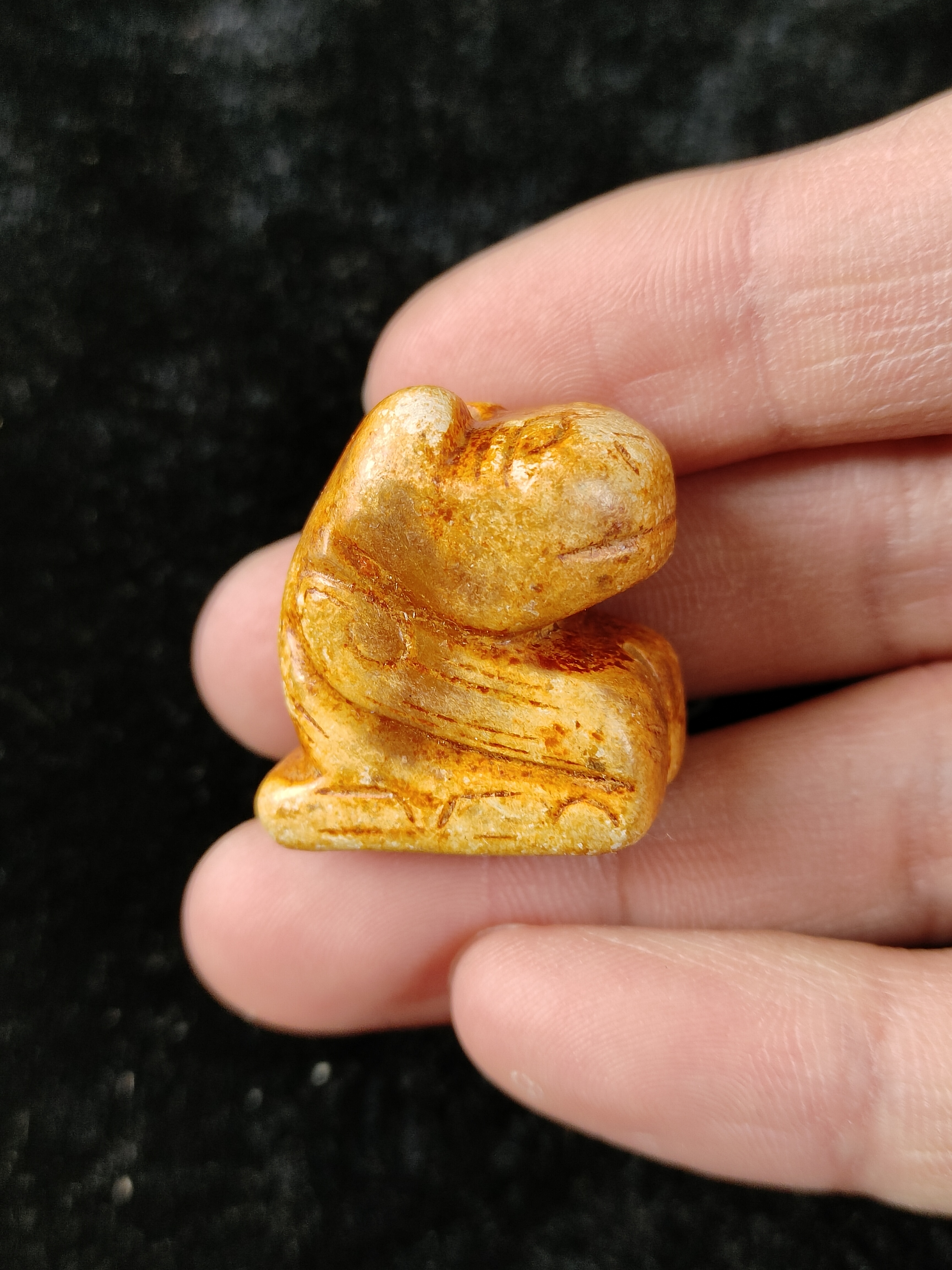 和田玉未镶嵌摆件挂件