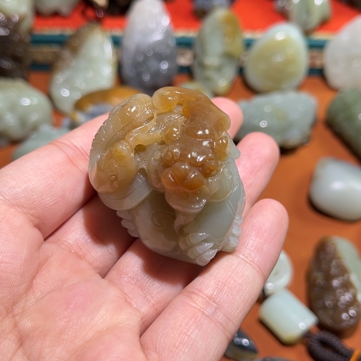 和田玉把件未镶嵌