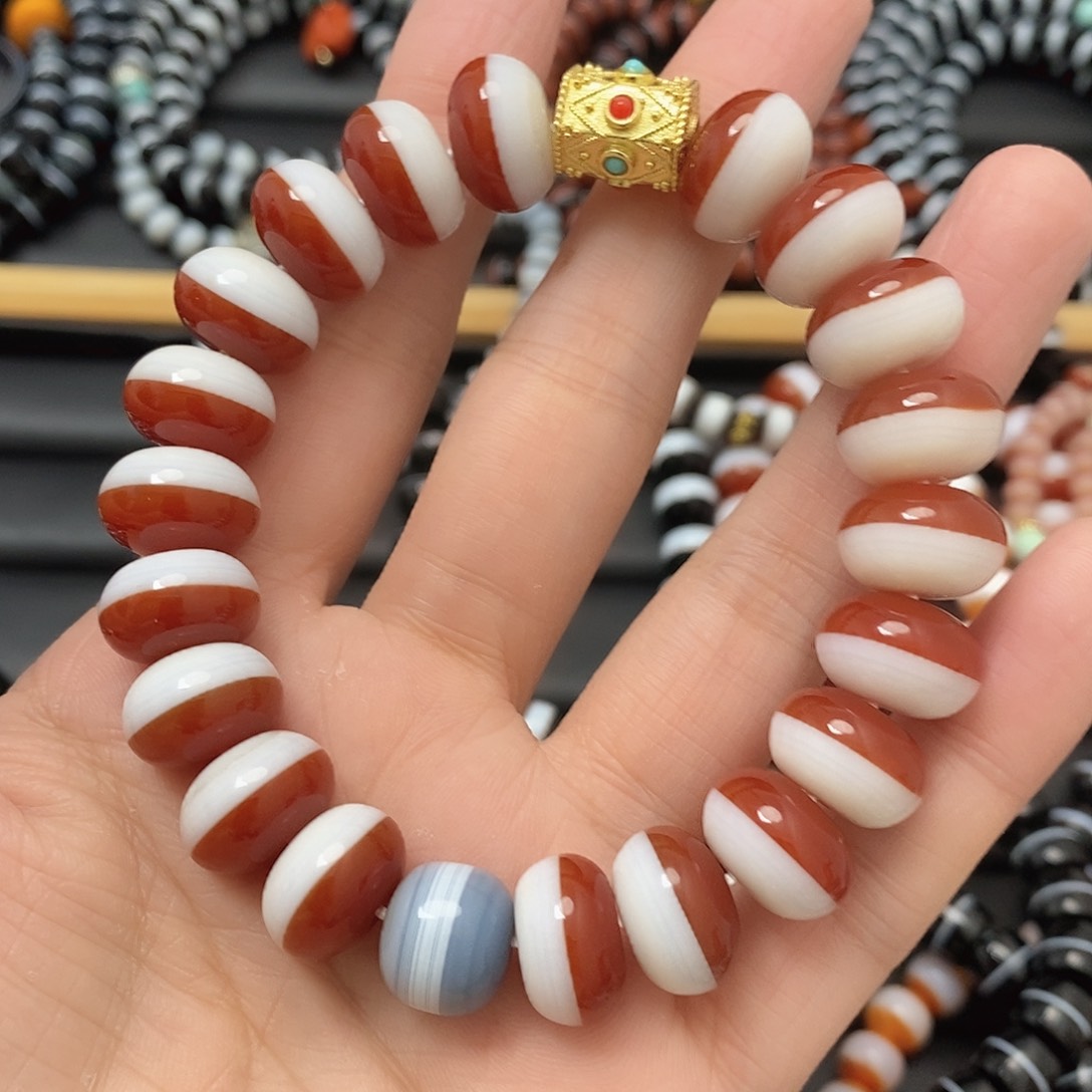 玛瑙/玉髓玛瑙手串未镶嵌