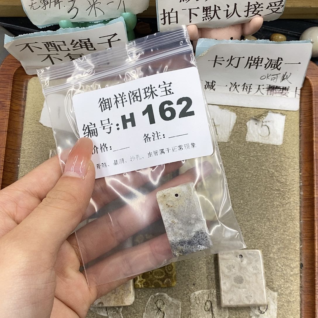 硅化珊瑚（珊瑚玉）未镶嵌颈饰?*⭐