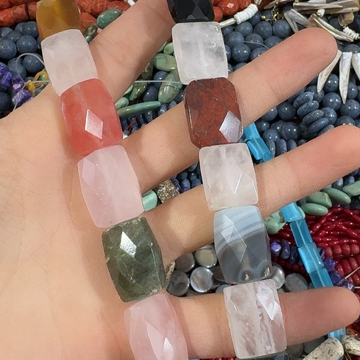 玛瑙/玉髓合金珠宝半成品17号打包