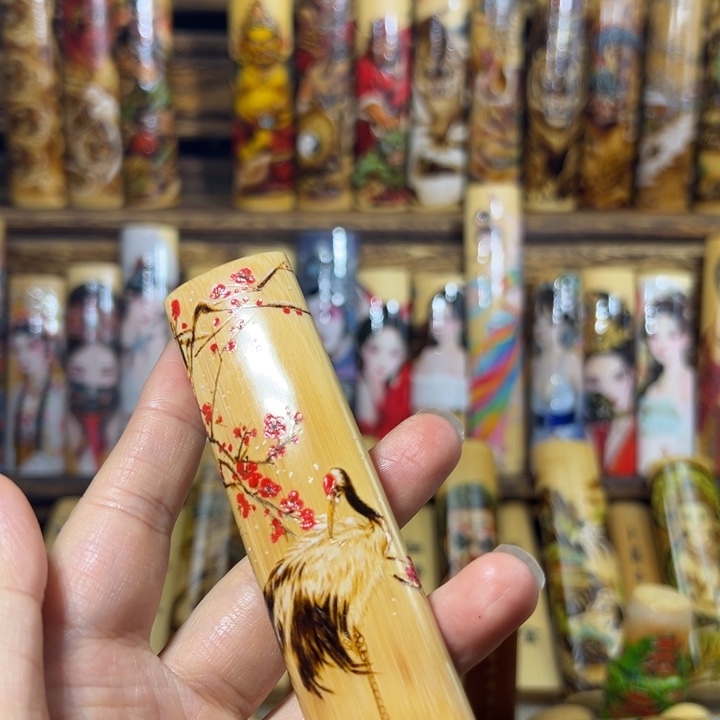 蜜***铺香榧木实心玉竹 实心玉竹