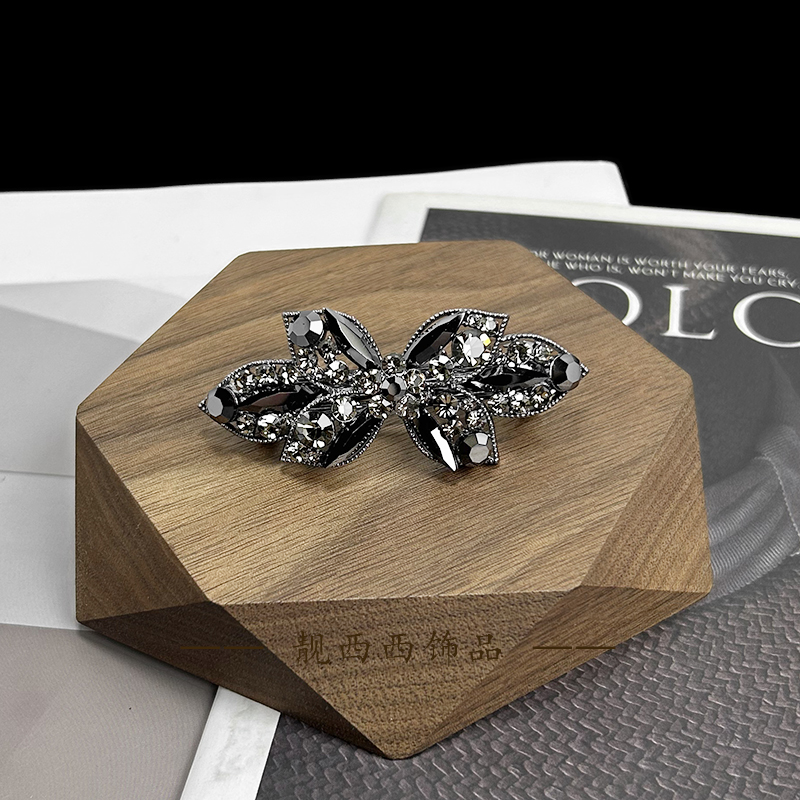 【LXX靓西西】239 轻奢风精致清冷感6.5厘米弹簧夹