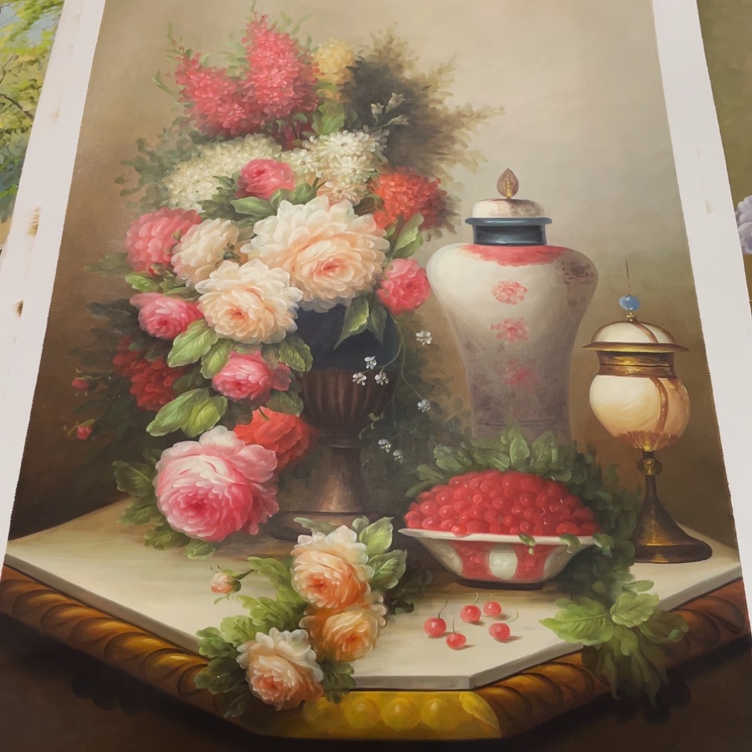 油画油画作品入选6090