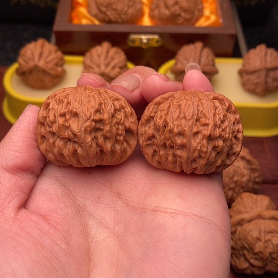 桃核把件山地磨盘38