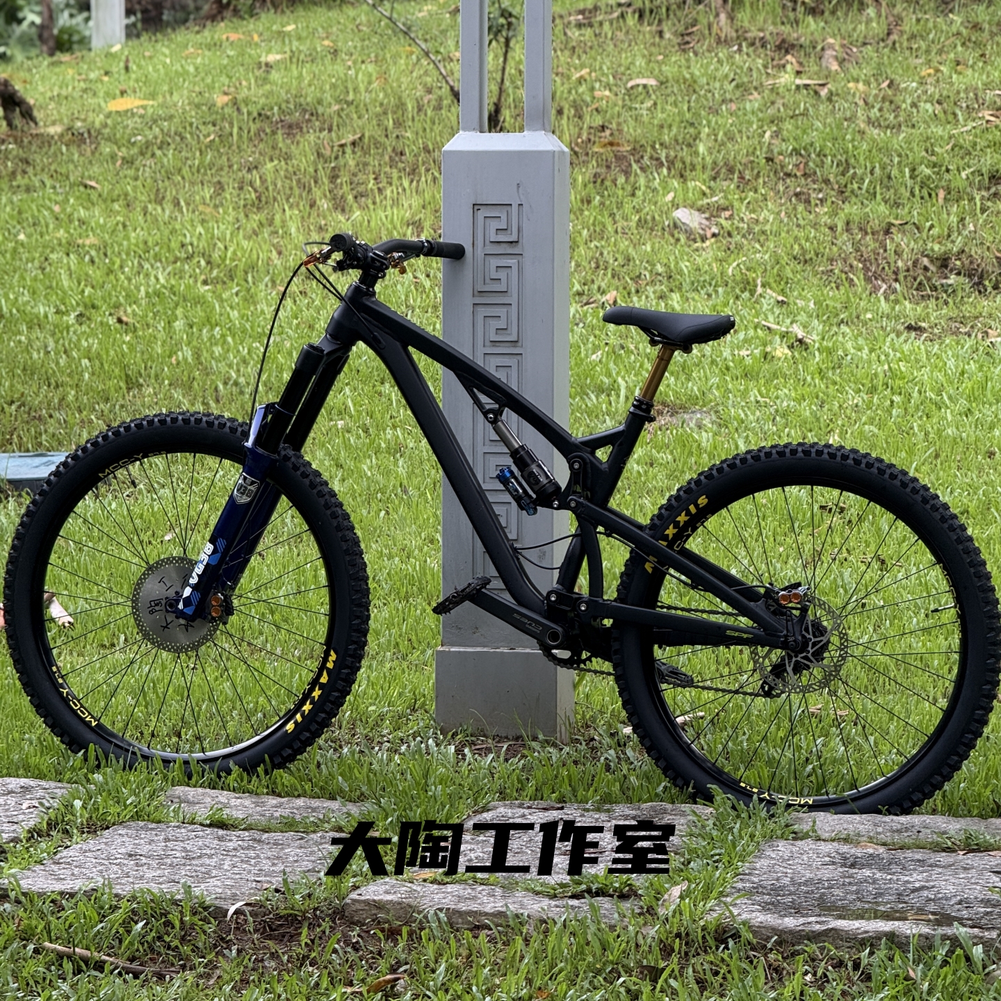 卜威新款 TUM591山地车越野林道27.5+寸软尾AM车架 6069铝 双连杆