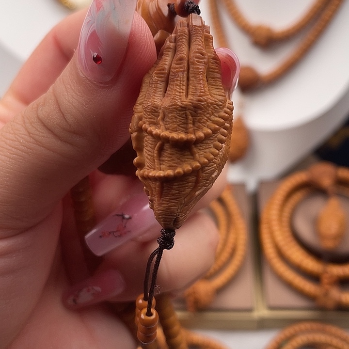 L***橄榄核手串/手链橄榄核佛手18.8