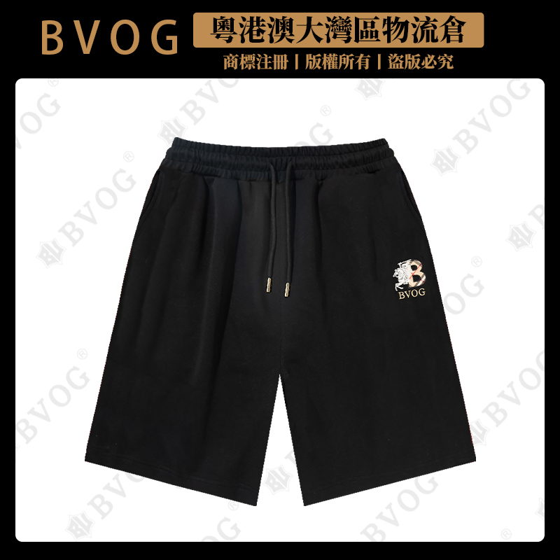 BVOG【高定男装】光变刺绣工艺时尚轻奢男士短裤BV578