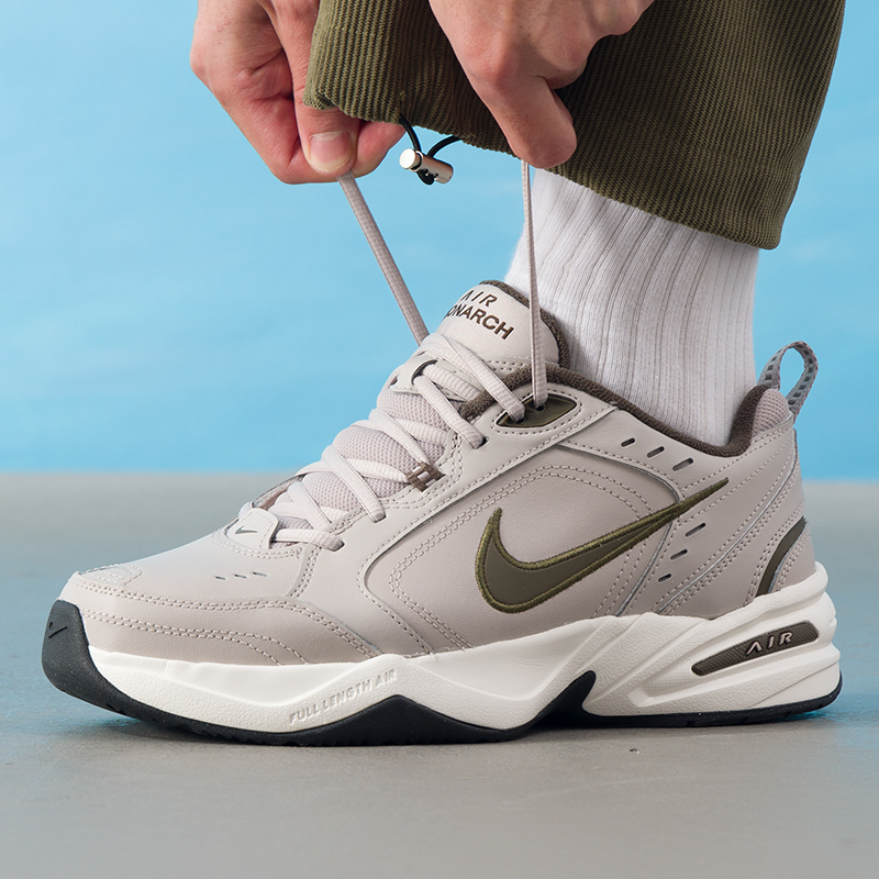 NIKE耐克男鞋跑步鞋2026新款AIR MONARCH IV缓震耐磨训练鞋运动鞋