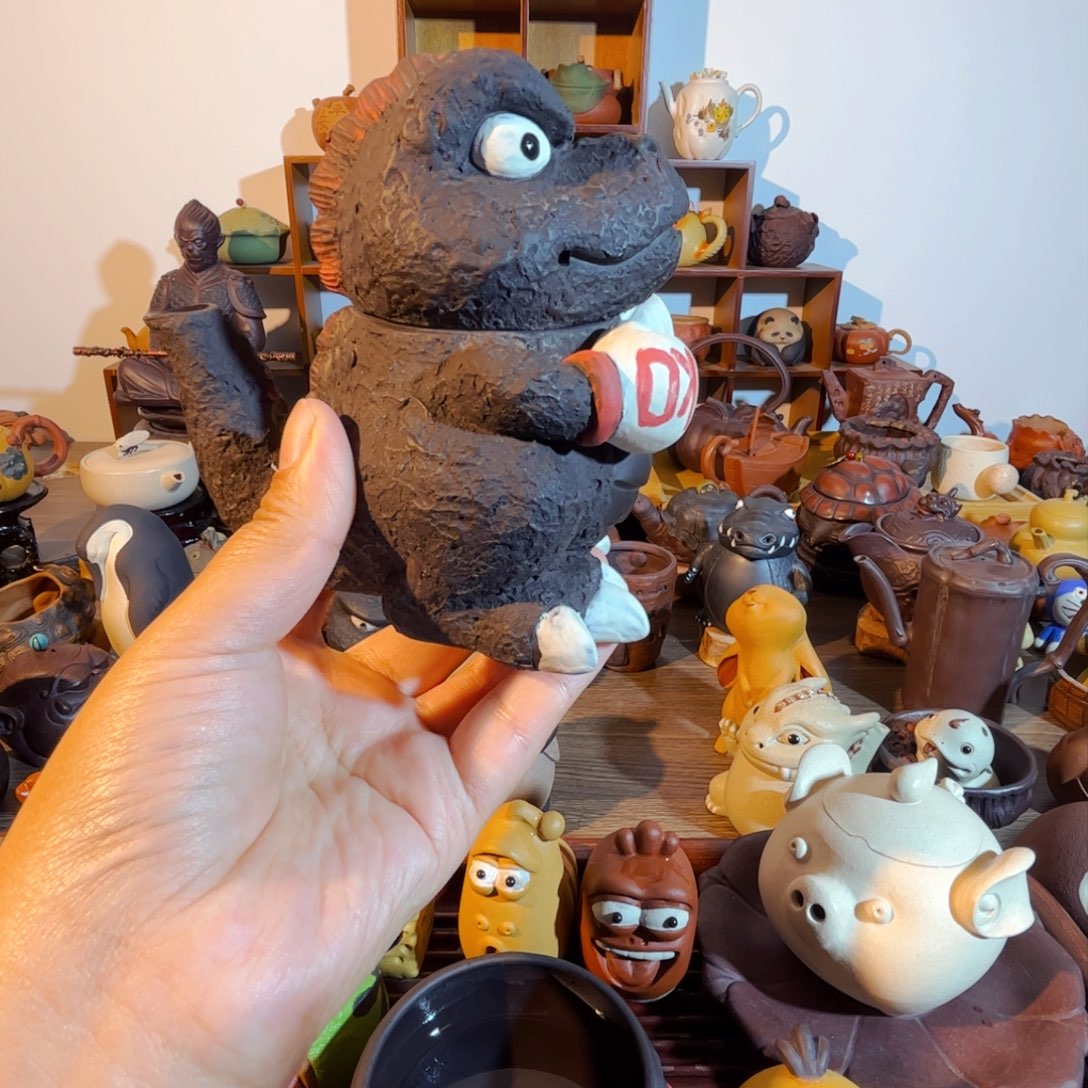 紫砂茶壶纯手工制作过程非常