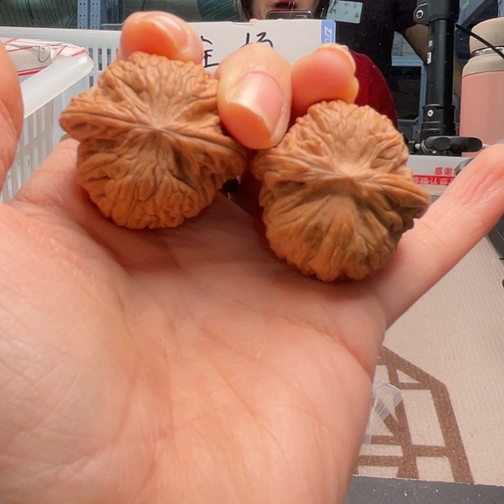 文玩核桃手串磨盘24.8……