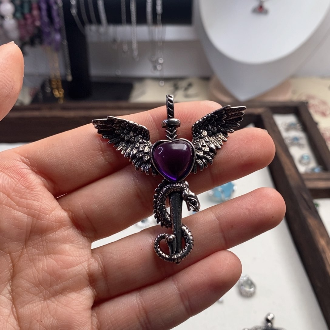 水晶吊坠盒子未镶嵌王*特