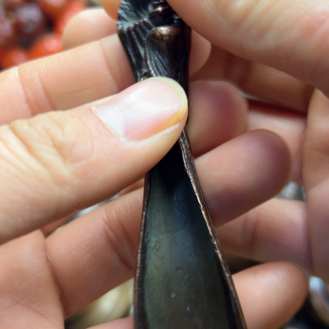 铜摆件欢迎欢迎你