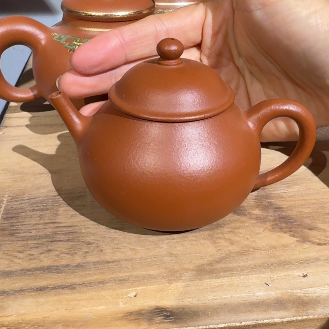 朱泥茶壶微瑕110毫升左右