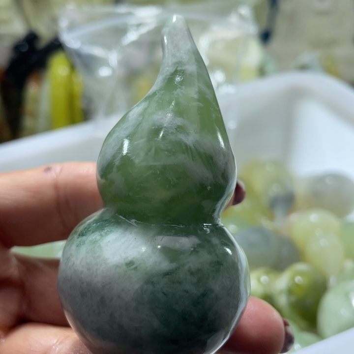 岫玉未镶嵌手把手把