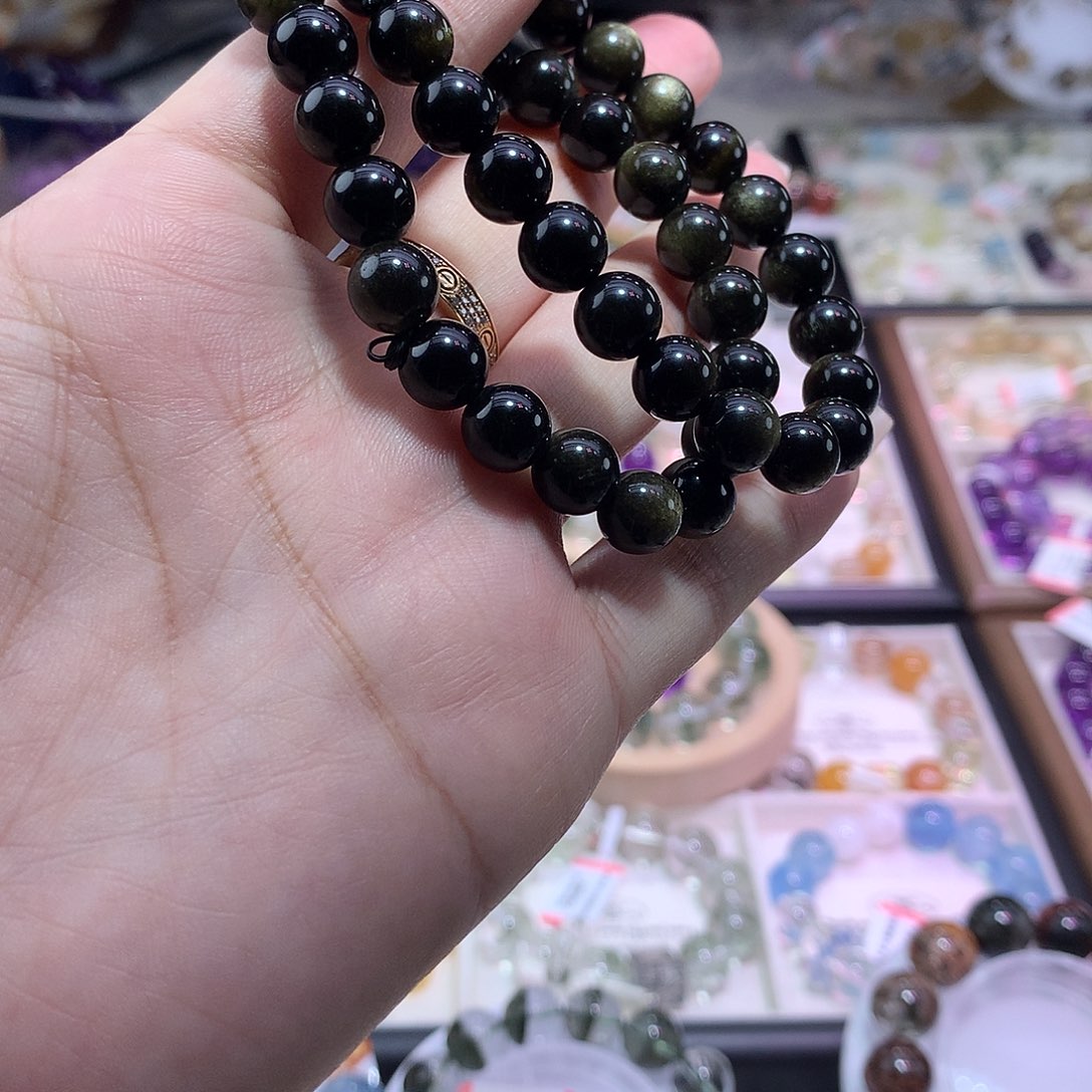 水晶手串未镶嵌耀石7-8