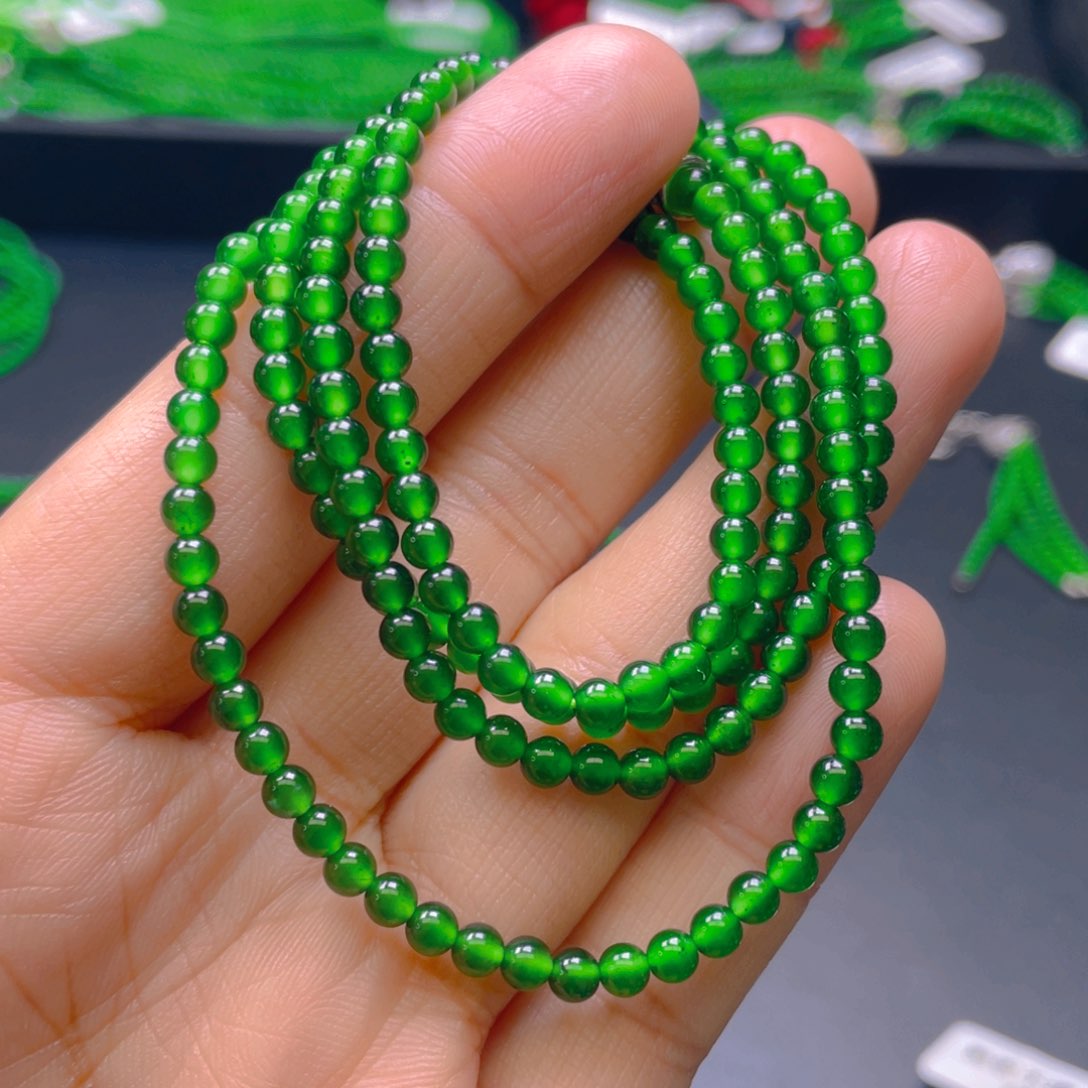 翡翠项链未镶嵌，1