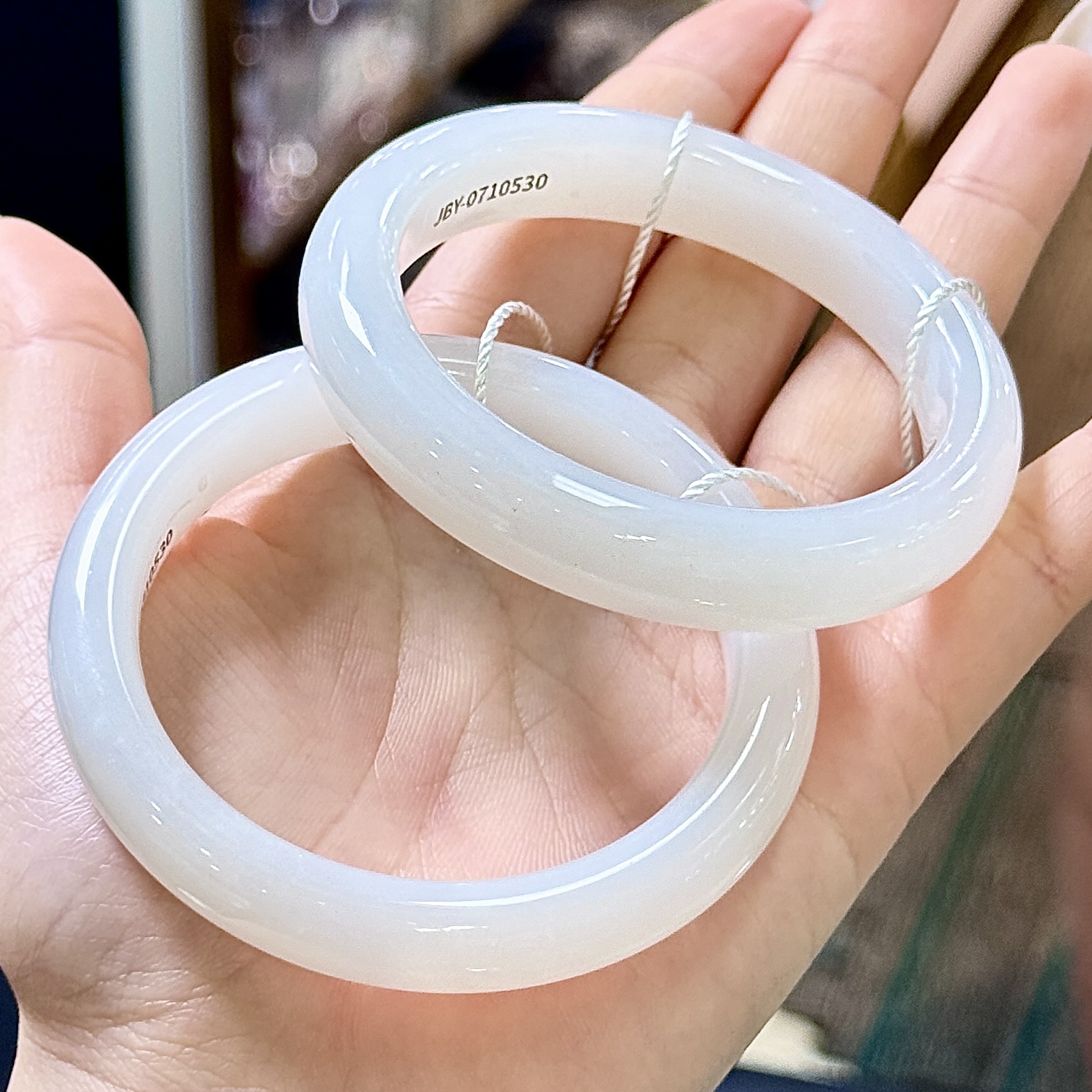 【JBY】和田玉手镯（多样性发其一）