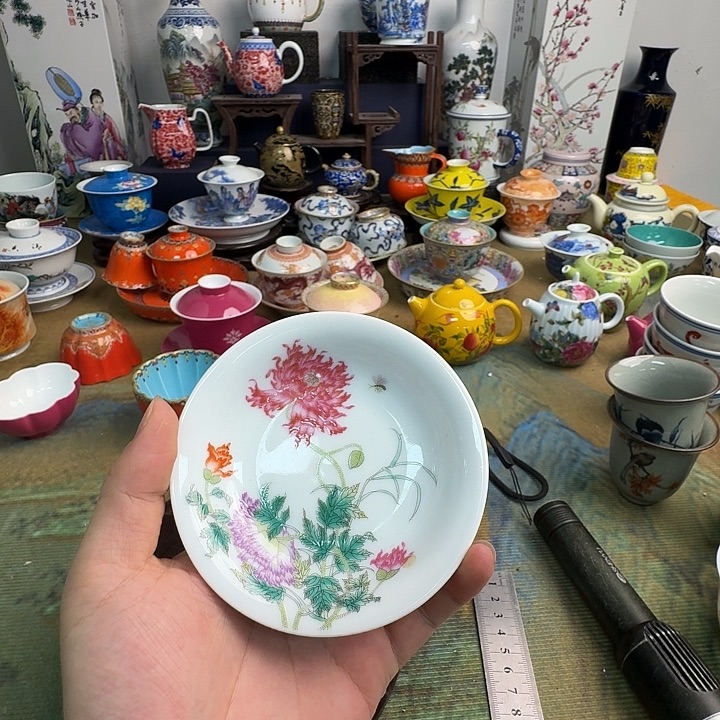摆件景德镇陶瓷老厂瓷的20