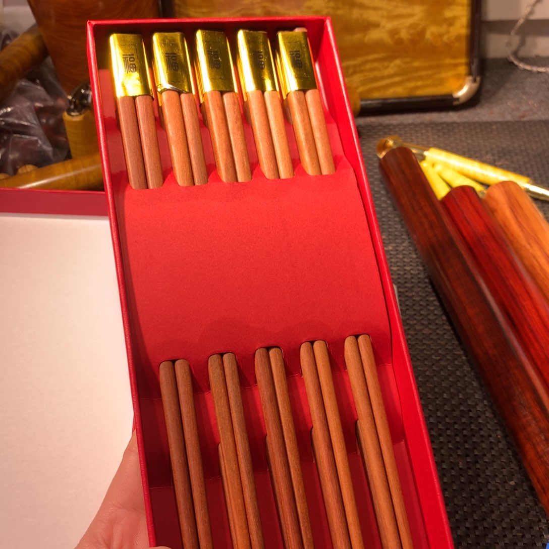 金丝楠筷子木料木