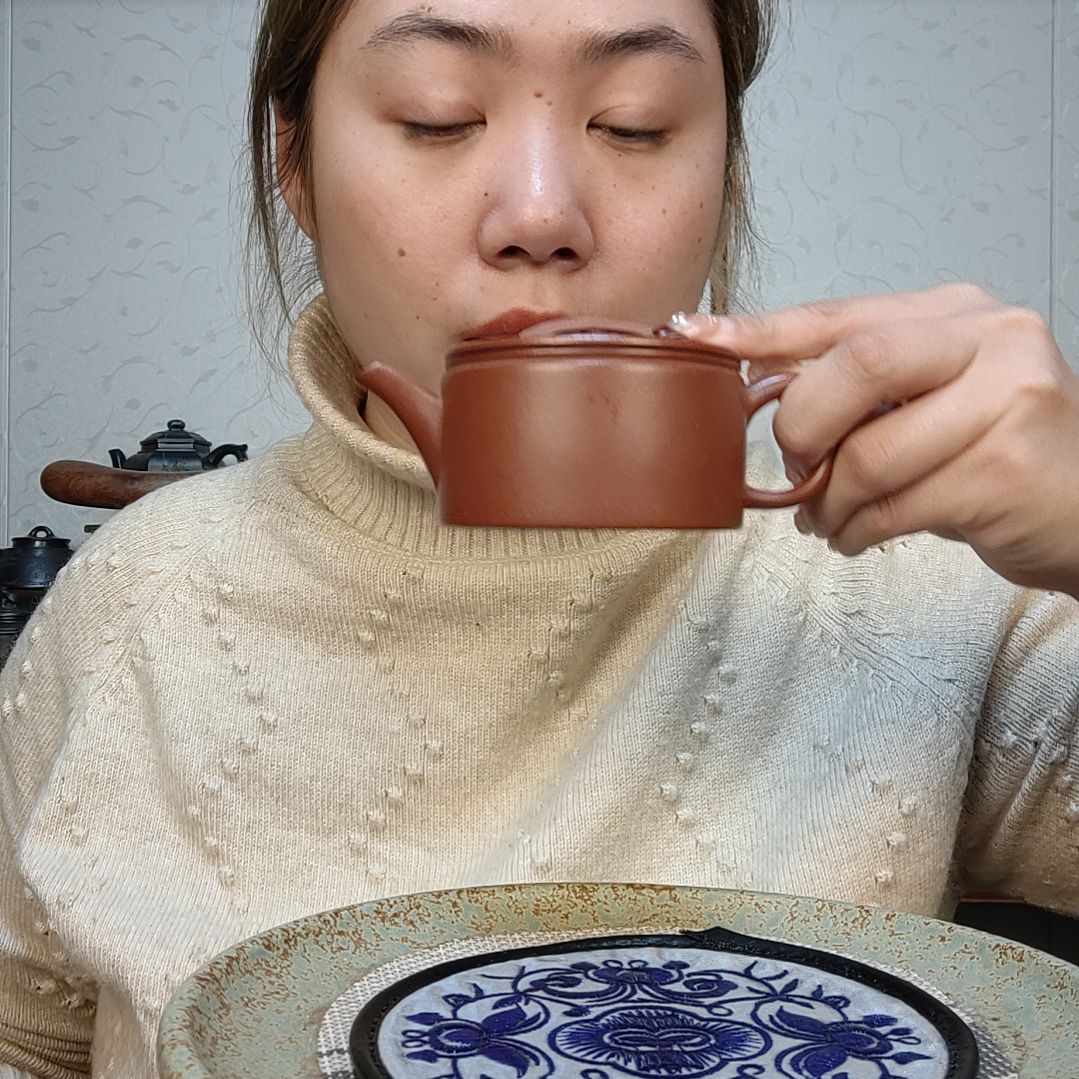 朱泥茶壶大红袍汉瓦150