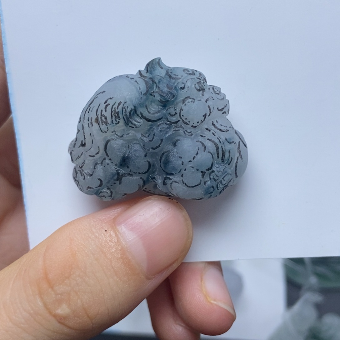 未镶嵌定制翡翠A**y貔貅