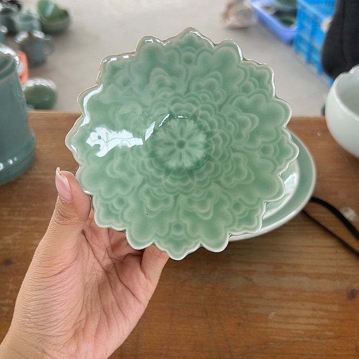 小米茶器龙泉青瓷